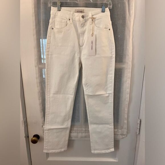 DRIFTWOOD x Sundance Stella Classic Straight Jeans in Cloud White - Picture 3 of 7